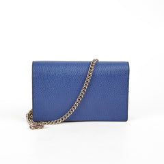 Gucci Blue Wallet On Chain WOC