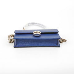 Gucci Blue Wallet On Chain WOC