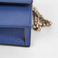 Gucci Blue Wallet On Chain WOC