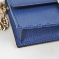 Gucci Blue Wallet On Chain WOC