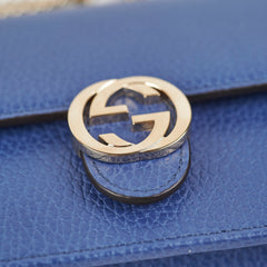 Gucci Blue Wallet On Chain WOC