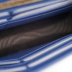 Gucci Blue Wallet On Chain WOC