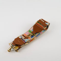 Fendi FF Jacquard Canvas Strap Multiclour