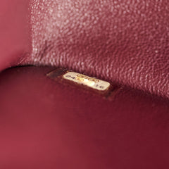 Chanel Classic Double Flap Jumbo Black Caviat GHW 24 Series