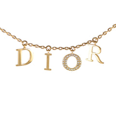 Christian Dior Gold Necklace Costume Jewellery