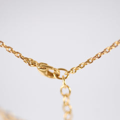 Christian Dior Gold Necklace Costume Jewellery