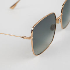 Christian Dior Metallic Square Sunglasses