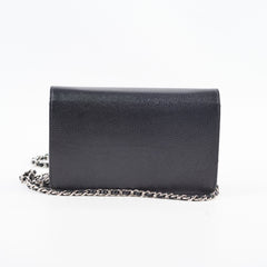 Chanel CC Caviar Black Wallet on Chain SHW