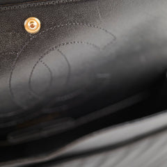 Chanel Reissue 2.66 Chevron Aged Calfskin Black