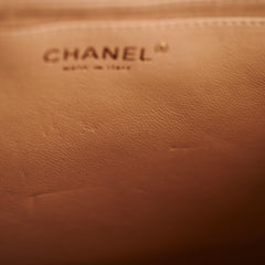 ITEM 24 - Chanel Quilted Jumbo Single Flap Beige