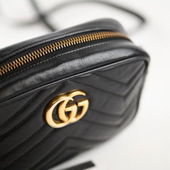 Gucci Marmont Mini Camera Black