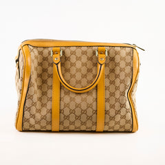 Gucci Boston Monogram Canvas Brown