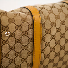 Gucci Boston Monogram Canvas Brown