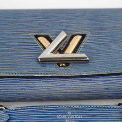 Louis Vuitton Blue Twist Epi Wallet On Chain WOC