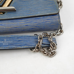 Louis Vuitton Blue Twist Epi Wallet On Chain WOC