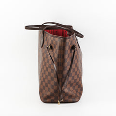 Louis Vuitton Neverfull MM Damier Ebene Shoulder Bag