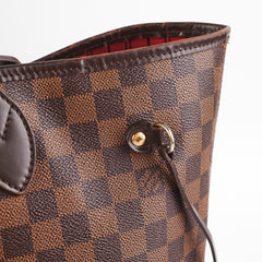 Louis Vuitton Neverfull MM Damier Ebene Shoulder Bag
