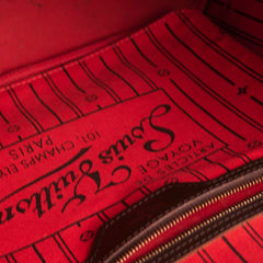 Louis Vuitton Neverfull MM Damier Ebene Shoulder Bag
