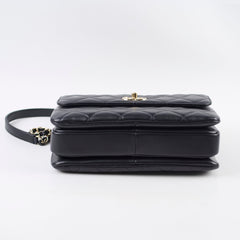 Chanel Trendy CC Small Black Lambskin 30 series  (2020)