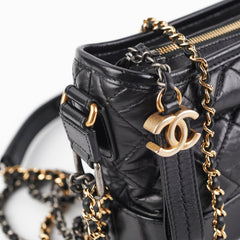 Chanel Small Garbielle Black Bag