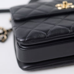 Chanel Trendy CC Small Black Lambskin 30 series  (2020)