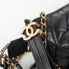 Chanel Small Garbielle Black Bag