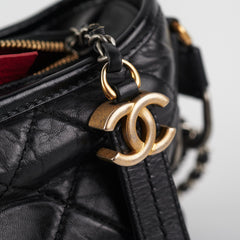 Chanel Small Garbielle Black Bag
