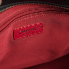 Chanel Large Gabrielle Calfskin Black - Series 24