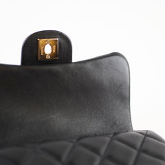 Chanel My Precious Pearls Mini Flap Black Lambskin