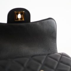 Chanel My Precious Pearls Mini Flap Black Lambskin