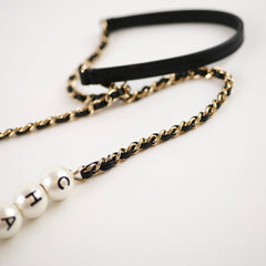 Chanel My Precious Pearls Mini Flap Black Lambskin