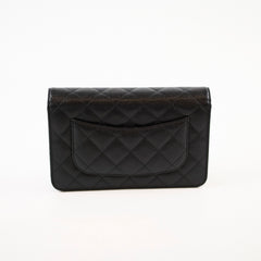 Chanel Wallet on Chain Caviar Black GHW (microchip)