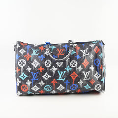 Louis Vuitton Keepall Bandouliere 50 Graffiti Multicolour travel bag