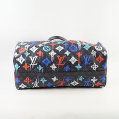 Louis Vuitton Keepall Bandouliere 50 Graffiti Multicolour travel bag