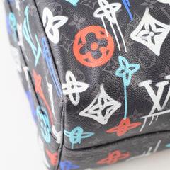 Louis Vuitton Keepall Bandouliere 50 Graffiti Multicolour travel bag