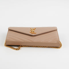 Saint Laurent Envelope Medium Beige