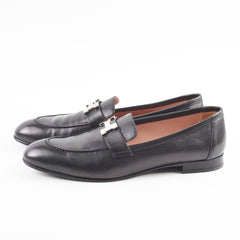 Hermes Paris Loafers Black Size 41