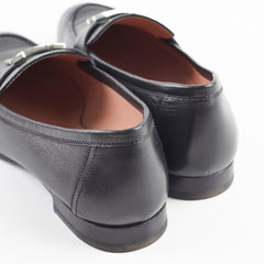 Hermes Paris Loafers Black Size 41