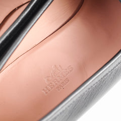 Hermes Paris Loafers Black Size 41