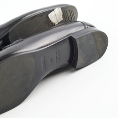 Hermes Paris Loafers Black Size 41