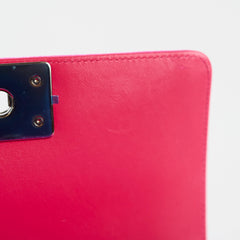 Chanel Small Boy Pink Velvet