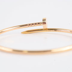 Cartier JUC Thin Rose Gold Size 15