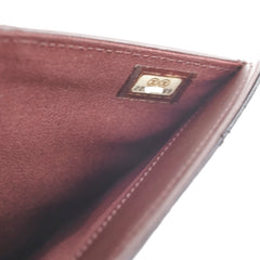Chanel Fold Black Caviar Wallet Series 22