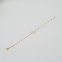 Van Cleef and Arpels Sweet Alhambra Bracelet Mother Of Pearl