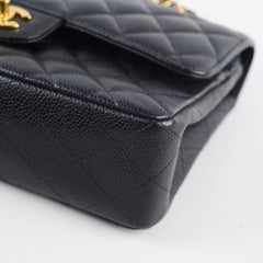 Chanel Small Caviar Classic Flap Black GHW