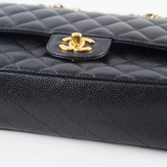 Chanel Small Caviar Classic Flap Black GHW