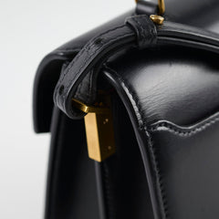 Saint Laurent Medium Cassandra Bag Black