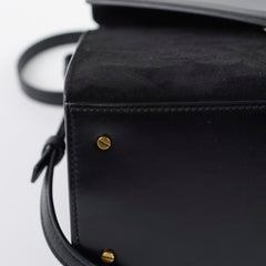 Saint Laurent Medium Cassandra Bag Black