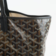 Goyard St Louis Tote PM Black