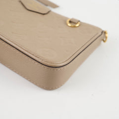 Louis Vuitton Easy Pouch On Strap Empriente Beige